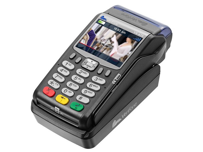 POS-терминал Verifone VX675 GPRS/CTLS (Б/У)