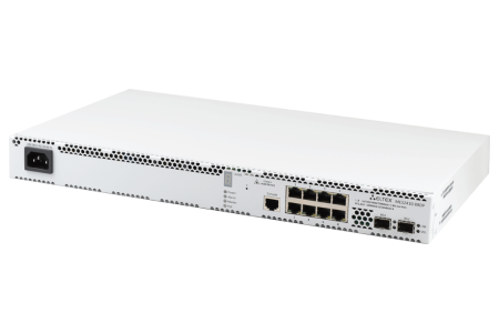 Ethernet-коммутатор MES2410-08DP, 8x2.5G PoE+ + 2x1G/10G SFP+, L3, 220V AC
